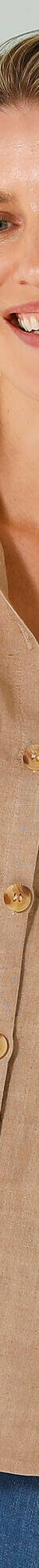 Chemisier lin-coton, manches retroussables (beige) Chemisier lin-coton, manches retroussables (beige)